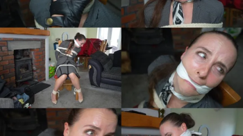 Keira cindy lavelle in- the witness has been detained. Chair tied & handkerchief gagged (wmv).webp