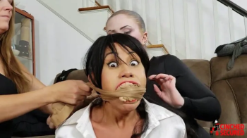 Sahrye - Lady Burglars Bind Me With My Own Pantyhose! (MP4 Format).webp