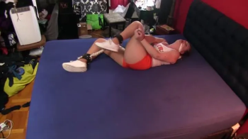 Hooters girl Eves DiD Bondage struggle 3.webp