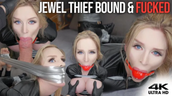 Thief Bound & Gagged! Bondage Fuck With Burgular - Hogtape Facial.webp