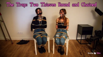 The Trap- Two Thieves Bound and Chained (Lesbian Bondage) - Spanish (sub-English) - WMV - HD720.webp