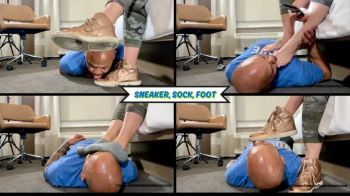 Rapture's Feetish Playground - Sneaker, Sock, Foot - Goddess Rapture Makes Her Slave Take Her Foot D.webp