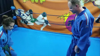 The Wrestling Amazons - Long mixed wrestling match with a judo girl.webp