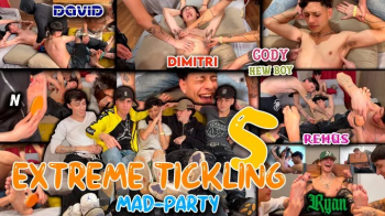 Str8crushfeet - Ticking mad party 5 - Cody and Ryan initiation sexy feet and armpits tickled from ev.webp