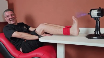 Pleasure Tickles - Home Made Tickling Machine #1 - RENATO TICKLED - FULL HD.webp