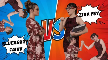 Ziva Zone - HD Ziva Fey - Secretary Arm Wrestle VS Blueberry Fairy.webp