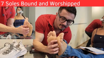 7 Soles Bound And Worshipped - Bratty Sweaty Feet Get Tied, Tickled & Sniffed - BONDAGE - TAPE - SOL.webp