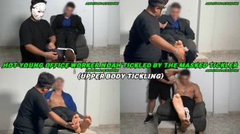 Sensations Of Pleasure - Hot Young Office Worker Noah Tickled by the Masked Tickler (upper body tick.webp