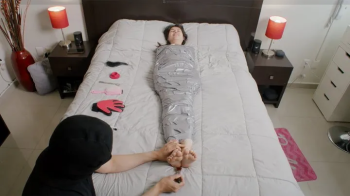 Beneath My Feet - MUMMIFIED & TICKLED PART 1.webp