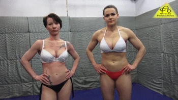 Antschas Wrestling And Fetish Store - Dolly vs Zsuzsa bodypin and headlock competitive female wrestl.webp