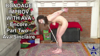 American Damsels By Jon Woods - Bondage Improv With Ava - Encore - Part Two - Ava Sinclaire - 854x48.webp