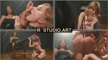 Rf Studio Production - Adriana the Foot Goddess Lets Mandy Worship Her Big Size 11 Feet - Part 1 (UH.webp