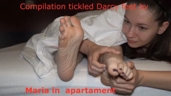 Polish Tickling - Compilation tickled Darcy feet by Maria in apartament.webp