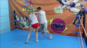 The Russian Amazons - Blonde skilled wrestler girl wrestles competitively part 1.webp