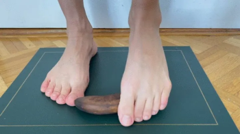 Kriss Feet - Foot Fetish Crushing Bananas.webp