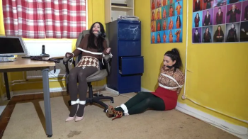 Modest Moms Wrestling - Low Blow Dojo! 7 WMV.webp
