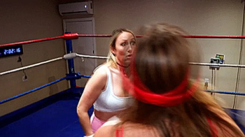 Alex Bettinger's Catfight Fantasies - RAQUEL V! Hot boxing action starring Angela Sommers, Crystal C.webp