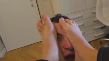 Mattew89 - Sweaty feet, spit, slaps, sweaty underpants and cock in throat for Mattew.webp