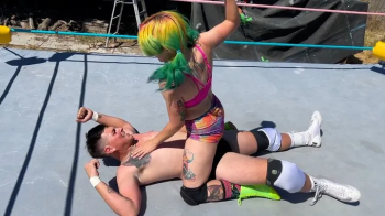 Butt Wrestling Inc - Morrigan Dominates Newcomer Cody.webp