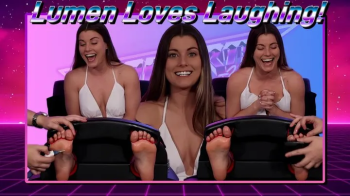 Random Sole Encounters - Lumen Loves Laughing! - A True Ticklee!.webp