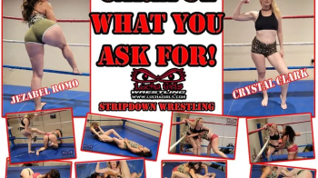Lucha Girls ~ Female Pro Wrestling - 1346-Careful What You Ask For! - Stripdown Wrestling.webp
