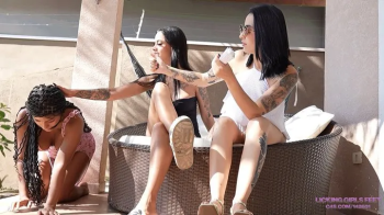 Licking Latinas Feet - NIKA and SUSAN - Worshipping the feet under the sun!.webp