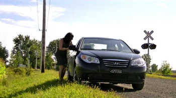 My Masters Feet - Cleo licks feet in the car (mp4).webp