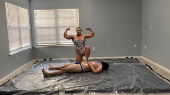 Hercules's Domain - Tatiana vs Hercules Oil Wrestling.webp