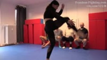 German Goddess Femdom Fighting - Caught in Spider's Web- Sophia's Hostage Roost.webp