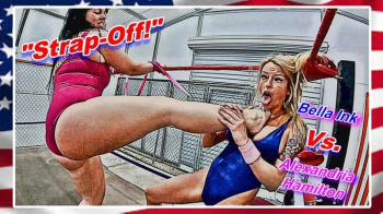 Modest Moms Wrestling - Strap-Off! WMV.webp