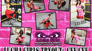 Lucha Girls ~ Female Pro Wrestling - 1362-Lucha Girl Tryouts - Cee Cee.webp