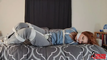 Cinched And Secured - Autumn Dais - Bound Orgasms in Sweatpants (MP4 Format).webp