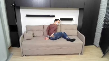 Bondage Dreams - Sofi in jeans tied duct tape and gagging_Ordro_Part 1.webp