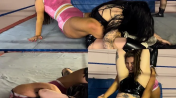 Nadia Sapphire - body scissors, abdominal stretch, figure four leg lock.webp