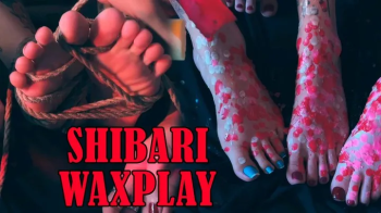 Diosadelcaos - Ritual de Shibari e Cera Quente nos Pés.webp