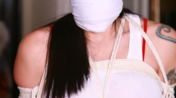 Dominic Wolfe's Gagged Beauties - Gorgeous Cassandra is a FURIOUS, Super Frustrated, Tightly Bound,.webp