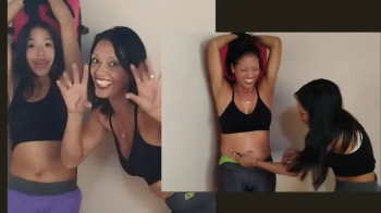 Ninosticklingstudio - Full video tickling the navel and armpits, Nino and Kenyal.webp