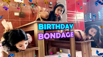 Selfgags - Laika’s Bondage Birthday- Gagged Women, Rope Play, and Tickling Fun (high res mp4).webp