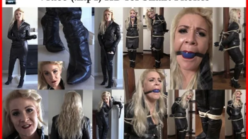 Keye Mobile Bondage - Whitney Morgan - Leather Mistress Roped and Gagged (mp4 HD).webp