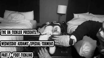 The Bk Tickler - WEDNESDAY ADDAMS’S SPECIAL TORMENT - PART 1 - FOOT TICKLING.webp