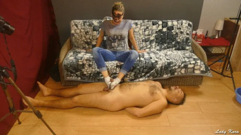 Lady Kara - Dirty Feet and Socks Footjob (1080HD).webp