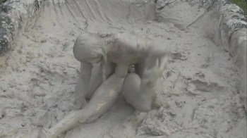 Sexy Combat - fighting in mud threesome - wmv 720p.webp