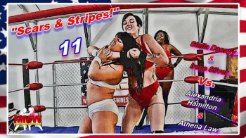 Modest Moms Wrestling - Scars & Stripes! 11 WMV.webp
