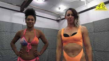 Antschas Wrestling And Fetish Store - Sativa vs Viper Max female competitive wrestling.webp