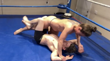 Cj Films - Cheyenne Jewell vs Patrick Starr In A 100% Real Competitive Wrestling Match.webp