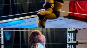 Nadia Sapphire - Blonde gets KO’d and dropped on head.webp