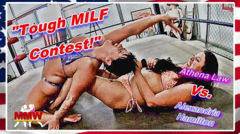 Modest Moms Wrestling - Tough MILF Contest!.webp