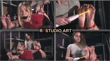 Rf Studio Production - Olivia Gets Tickled by Leya - Hogtied, Ballgagged, and Electric Play on Her S.webp