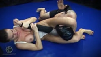 Wrestling Fetish Fantasy - Budapest Wrestling Sessions- Kitana Lure vs Black Grappler - full movie,.webp