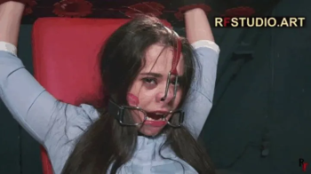 Rf Studio Production - Tonya in Stocks - Cruel tickling her feet by Leya (HD 720p MP4).webp